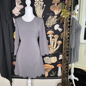 Entro small gray dress